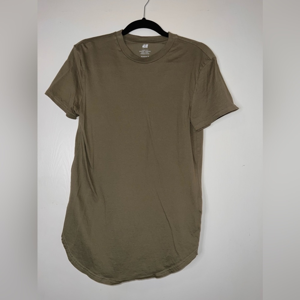 Basic Green Long Shirt